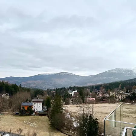 アパート Panorama Karkonoszy - Komfort Z Widokiem Na Sniezke I Aquapark *