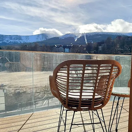 Apartament Panorama Karkonoszy - Komfort Z Widokiem Na śnieżkę I Aquapark